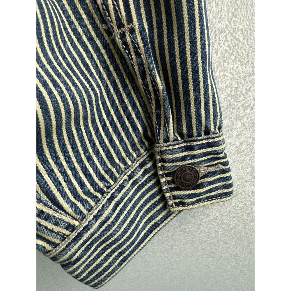 Levi's Workwear Men Relaxed Fit Sunrise Trucker Jeans Jacket  Size XL - Picture 9 of 16